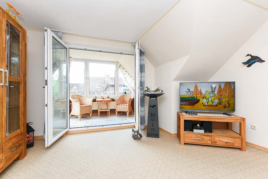 Ferienwohnung „Sonnenstrahl“ - Wohnzimmer