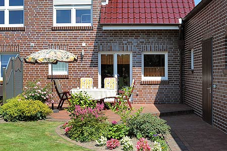 Ferienwohnung „Wenke“ - Terrasse