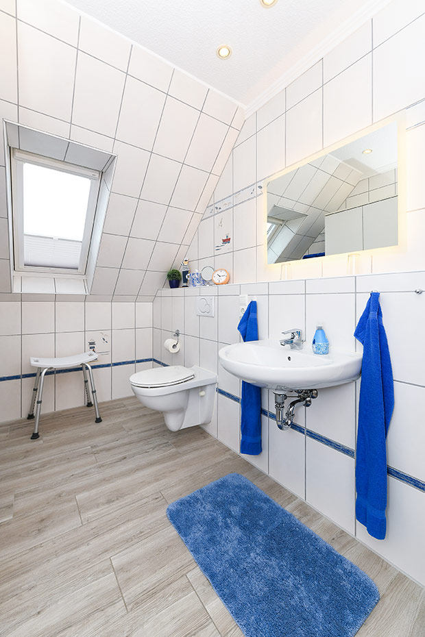 Ferienwohnung - Badezimmer