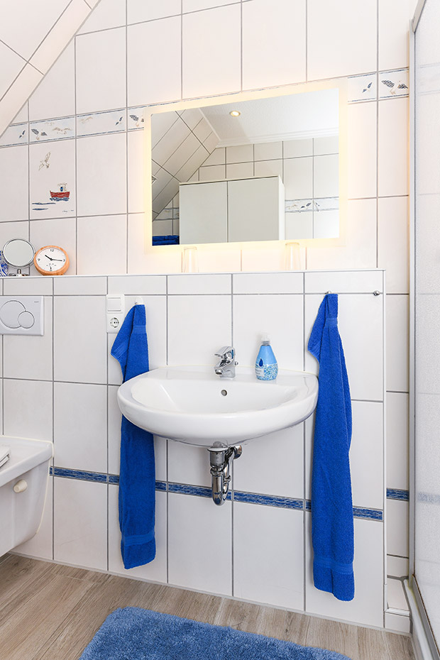 Ferienwohnung - Badezimmer