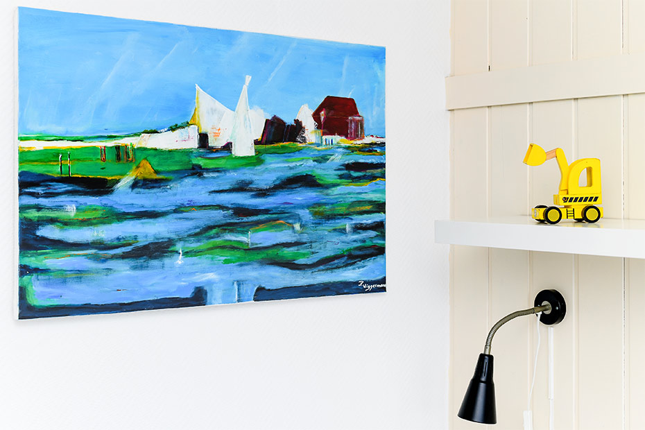 Ferienhaus „Auf Reede“ - Schlafzimmer 2/Kinderzimmer