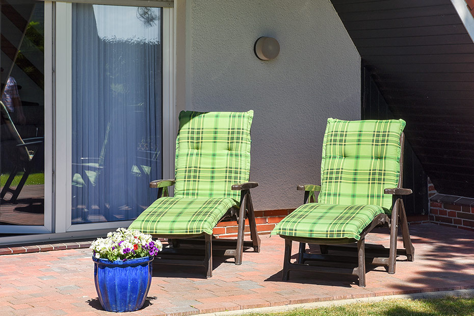 Ferienhaus „Am Tief“ - Terrasse