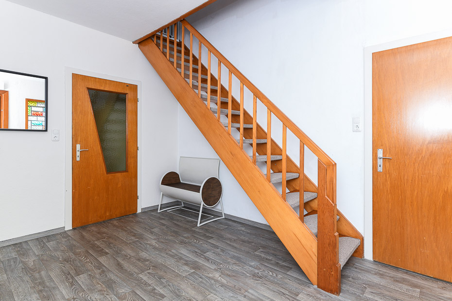 Ferienhaus „Nordseeruhe“ - Flur im Erdgeschoss