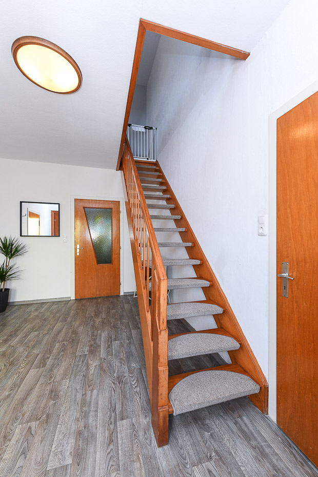 Ferienhaus „Nordseeruhe“ - Flur im Erdgeschoss