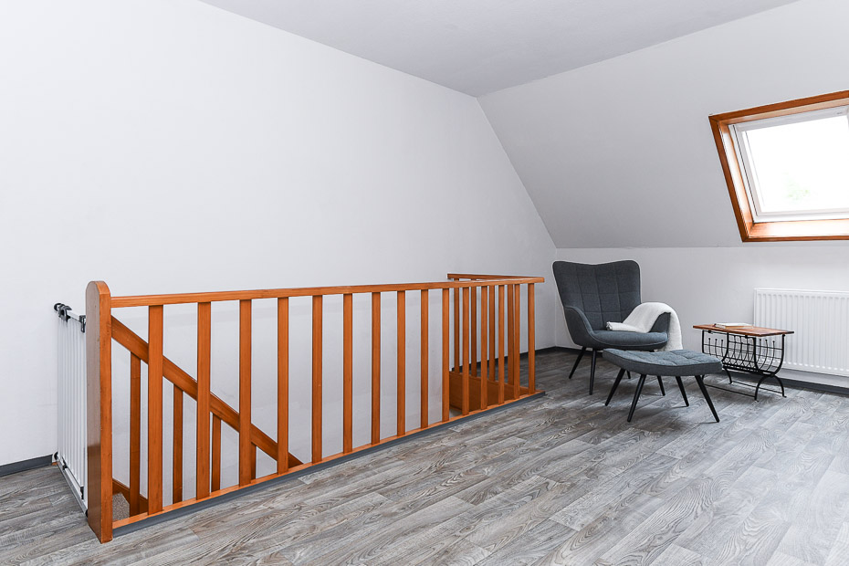 Ferienhaus „Nordseeruhe“ - Flur im Obergeschoss