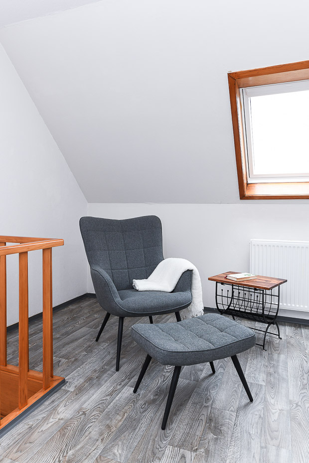 Ferienhaus „Nordseeruhe“ - Flur im Obergeschoss