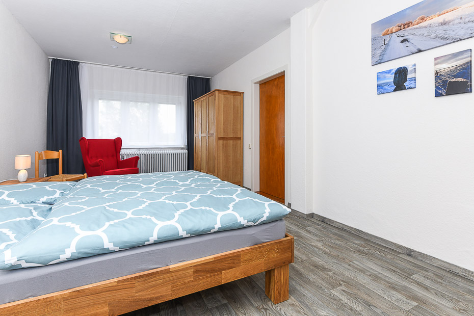 Ferienhaus „Nordseeruhe“ - Schlafzimmer 1