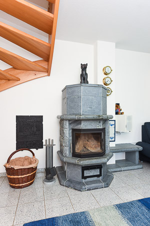 Ferienhaus „Deichkrone“ - Wohnzimmer