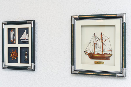 Ferienhaus „Deichkrone“ - Wohnzimmer