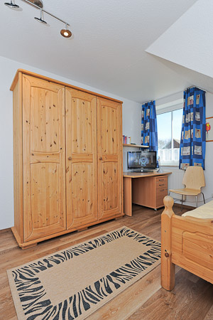 Ferienhaus „Deichkrone“ - Schlafzimmer 2/Kinderzimmer