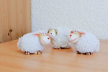 Ferienhaus „Deichkrone“ - Schlafzimmer 2/Kinderzimmer