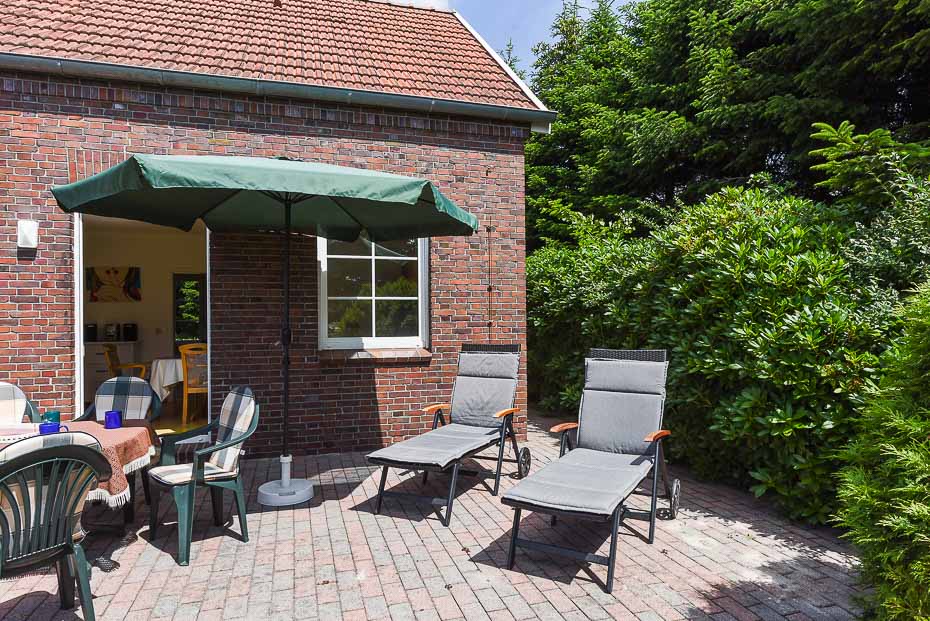 Ferienwohnung „Ewiges Meer“ - Terrasse