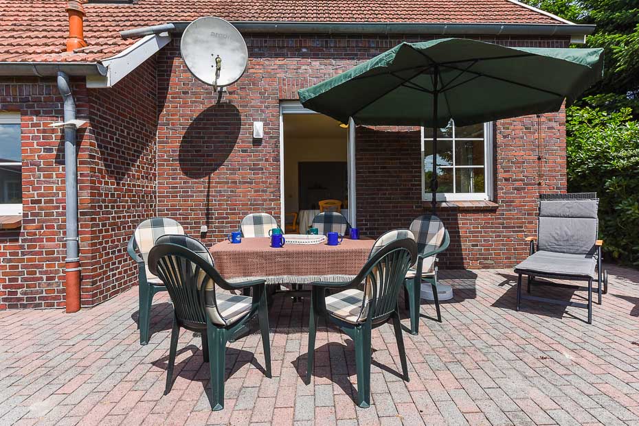 Ferienwohnung „Ewiges Meer“ - Terrasse