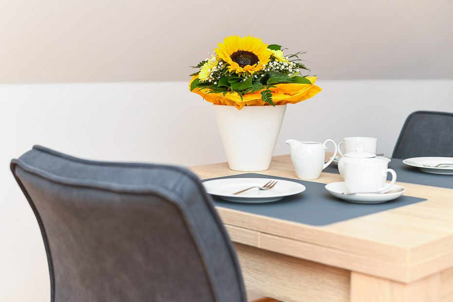 Ferienwohnung „Dobbe“ - Wohn- und Esszimmer