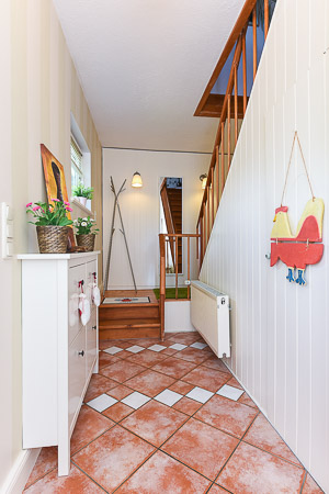 Ferienhaus „Fine“ - Flur im Erdgeschoss