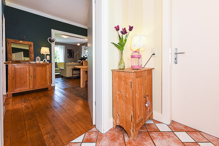 Ferienhaus „Fine“ - Flur im Erdgeschoss