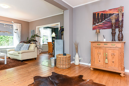 Ferienhaus „Fine“ - Wohnzimmer