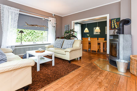 Ferienhaus „Fine“ - Wohnzimmer
