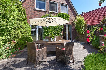 Ferienhaus „Fine“ - Terrasse