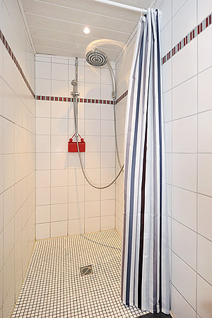 Ferienhaus „Fine“ - Sauna mit Dusche und WC im Backhaus im Garten