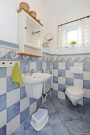 Ferienhaus „Fine“ - separates zweites WC im Erdgeschoss