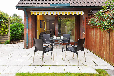 Ferienhaus „Fresena“ - Terrasse