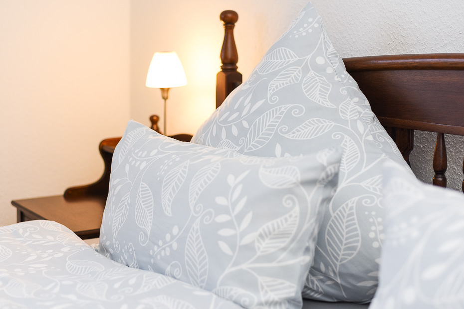 Ferienhaus „Goldhammer“ - Schlafzimmer 1 im Erdgeschoss