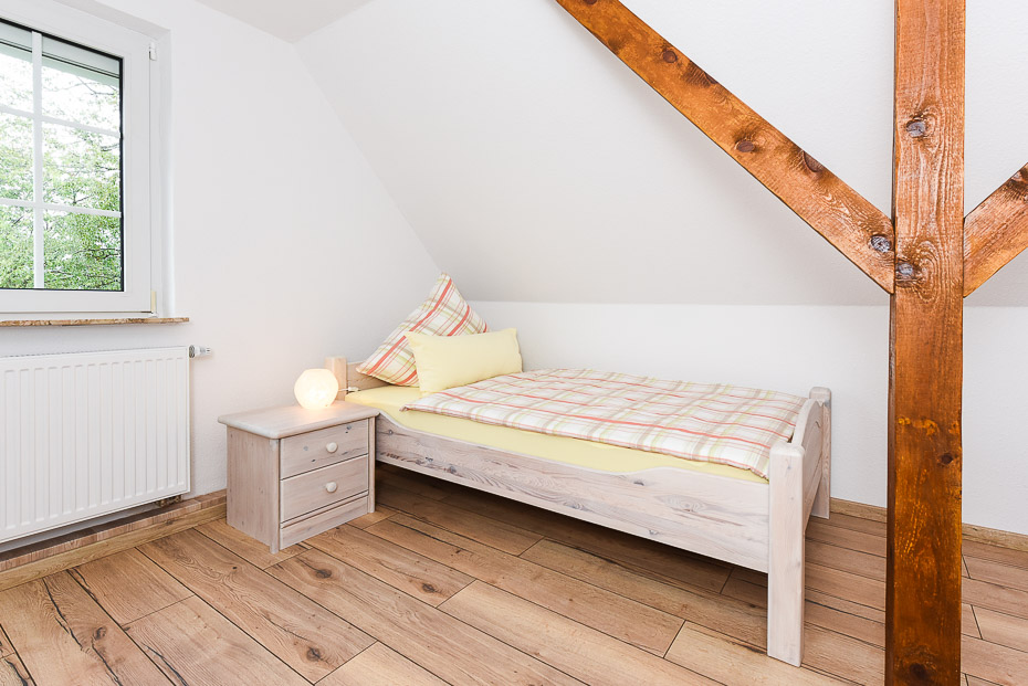 Ferienhaus „Goldhammer“ - Schlafzimmer 3/Kinderzimmer im Obergeschoss