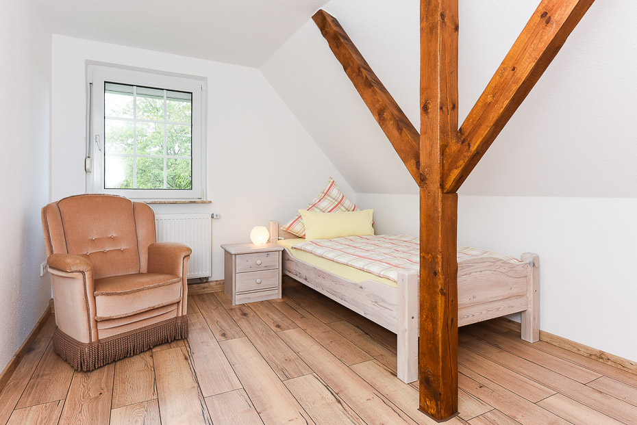 Ferienhaus „Goldhammer“ - Schlafzimmer 3/Kinderzimmer im Obergeschoss