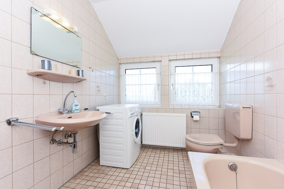 Ferienhaus „Grodehus“ - Badezimmer 2 (1. Obergeschoss)