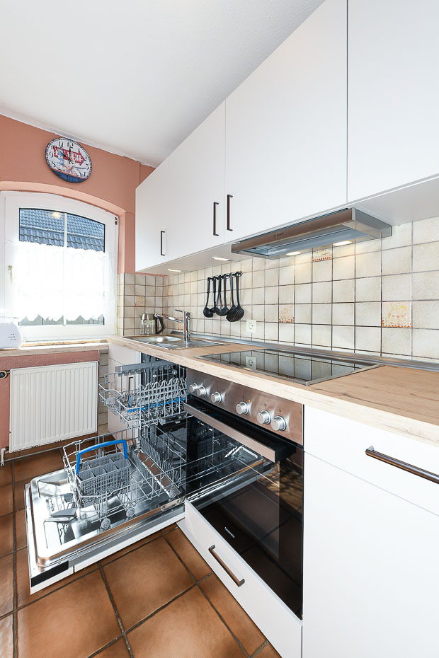Ferienhaus „Grodehus“ - Küche (Erdgeschoss)