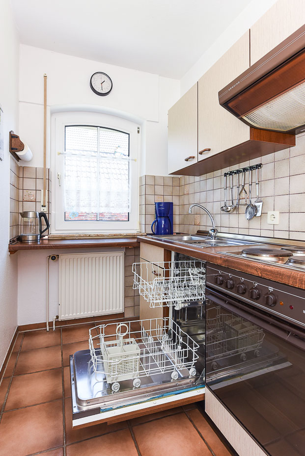 Ferienhaus „Grodehus“ - Küche (Erdgeschoss)