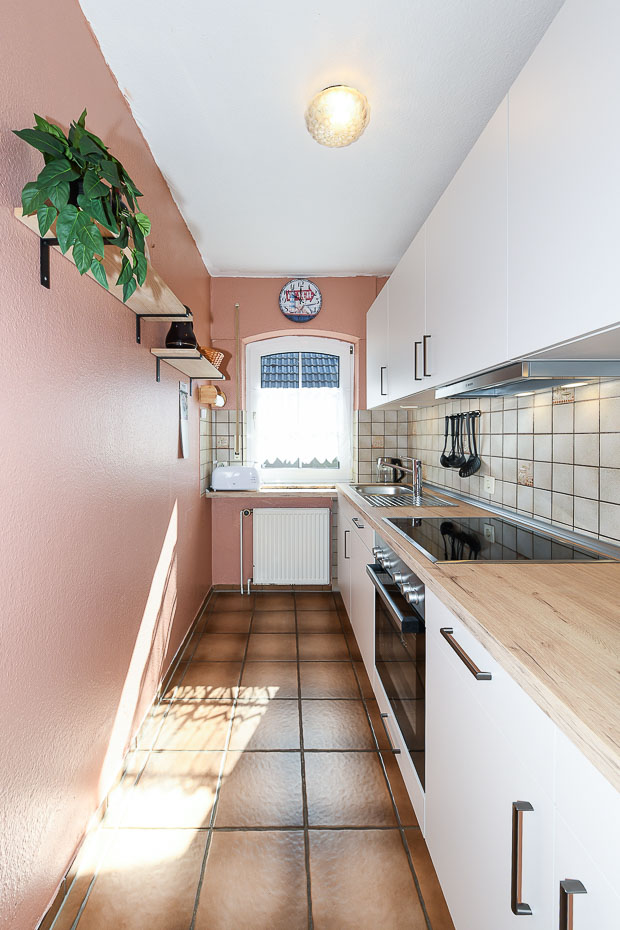 Ferienhaus „Grodehus“ - Küche (Erdgeschoss)
