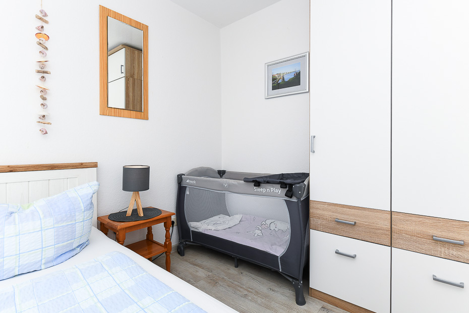 Ferienhaus „Grodehus“ - Schlafzimmer 1 (1. Obergeschoss)