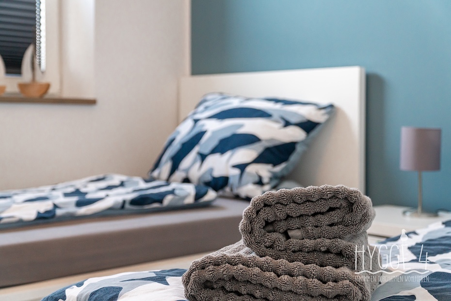 Ferienhaus „Hygge 4“ - Schlafzimmer 2/Kinderzimmer