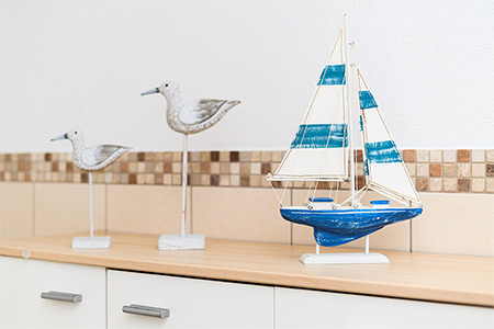 Ferienhaus „Moin“ - Badezimmer im Erdgeschoss