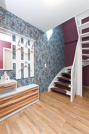 Ferienhaus „Moin“ - Flur und Treppe