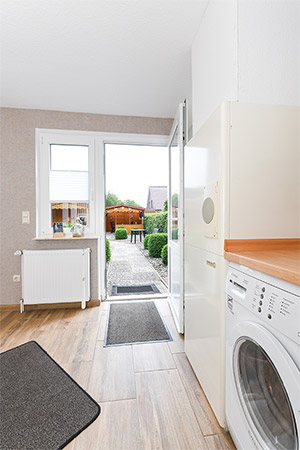 Ferienhaus „Moin“ - Hauswirtschaftsraum