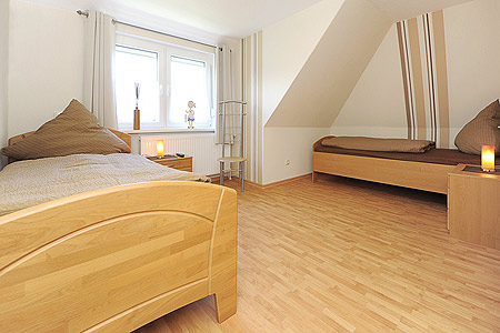 Ferienhaus „Moin“ - Schlafzimmer 3/Kinderzimmer
