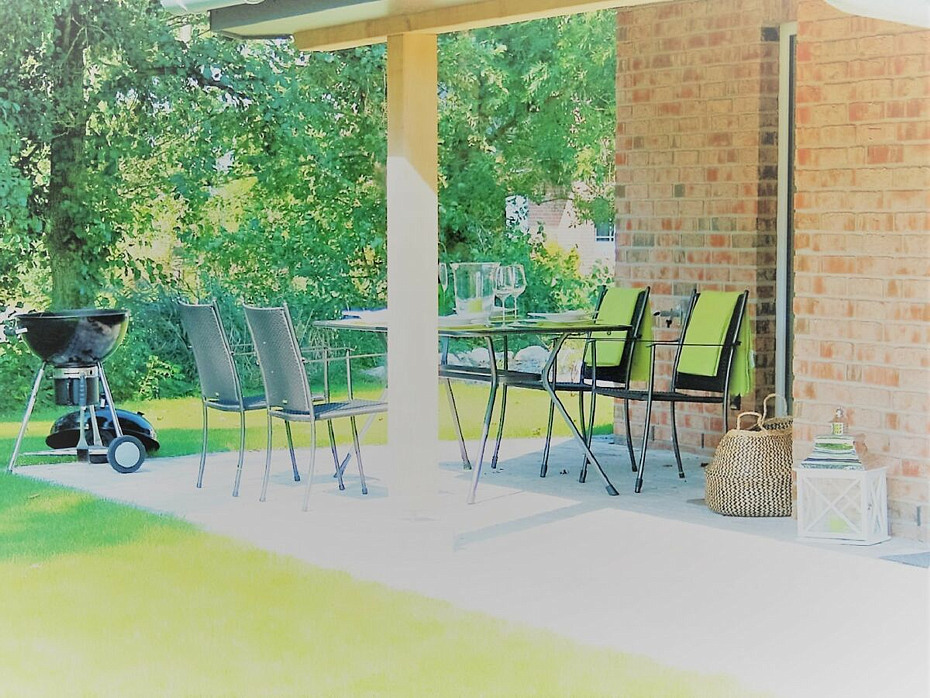 Ferienhaus „Küstenhaus Wremen“ - Terrasse