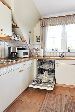 Ferienhaus „Kehrwieder“ - Küche im Obergeschoss