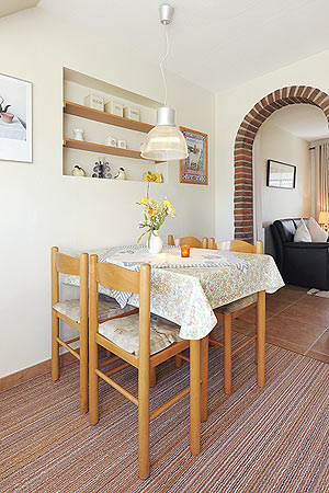 Ferienhaus „Kehrwieder“ - Küche im Obergeschoss