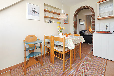 Ferienhaus „Kehrwieder“ - Küche im Obergeschoss