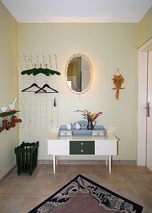 Ferienhaus „Kehrwieder“ - Flur im Erdgeschoss