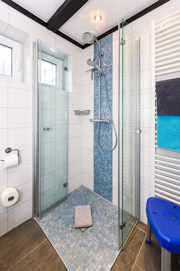 Ferienhaus „Kleine Möwe“ - Badezimmer