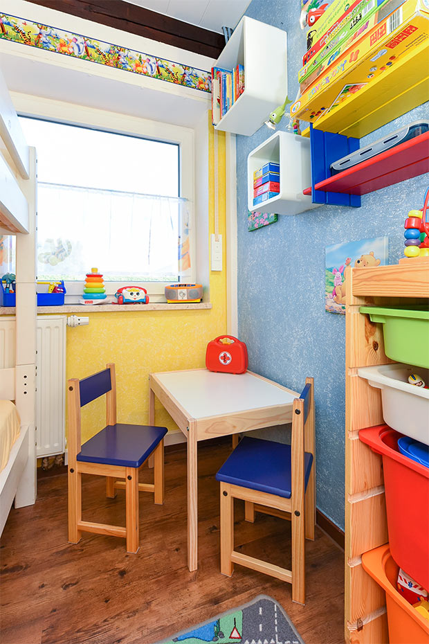 Ferienhaus „Kleine Möwe“ - Kinderzimmer