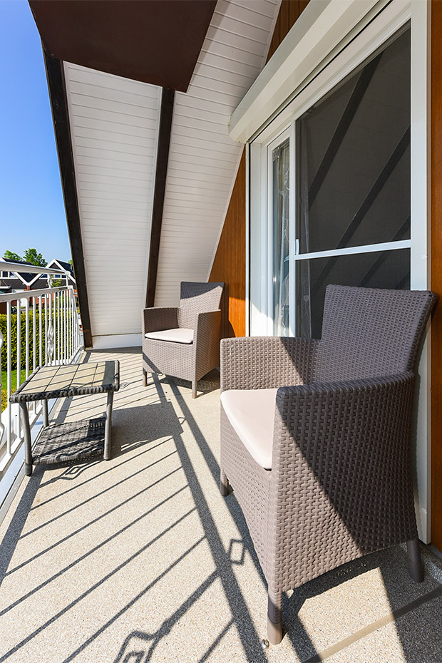 Ferienhaus „Kleine Möwe“ - Loggia