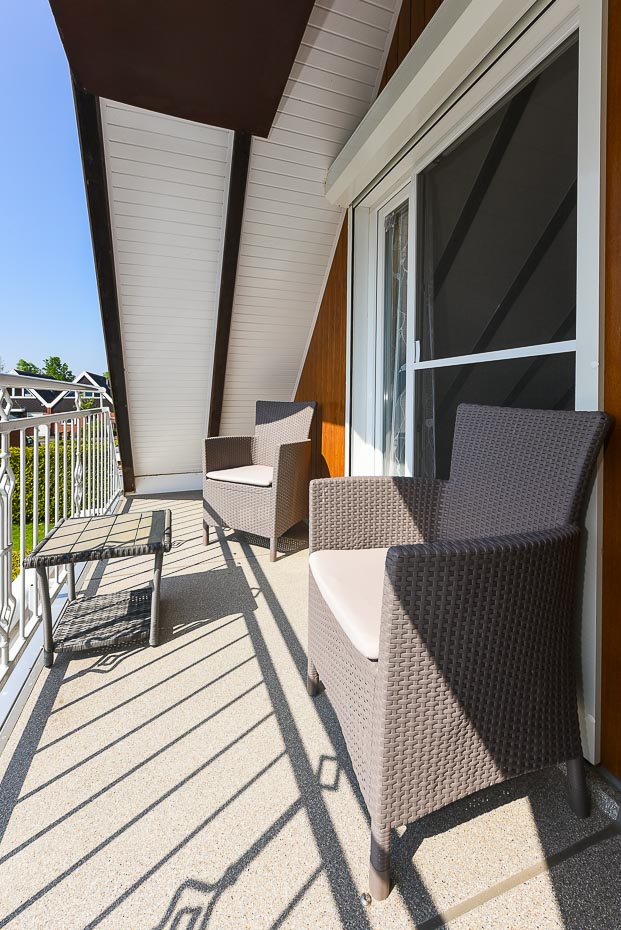 Ferienhaus „Kleine Möwe“ - Loggia