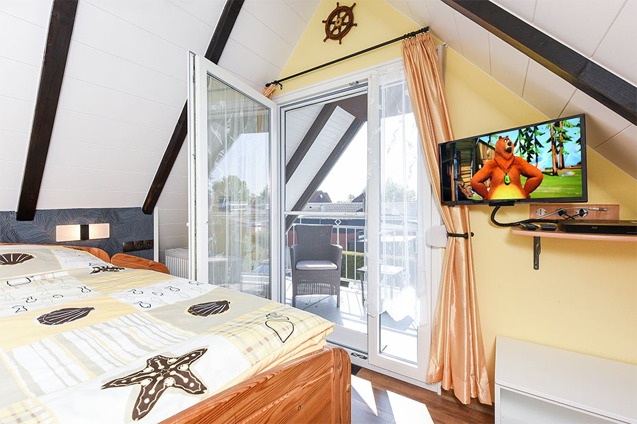 Ferienhaus „Kleine Möwe“ - Schlafzimmer 1