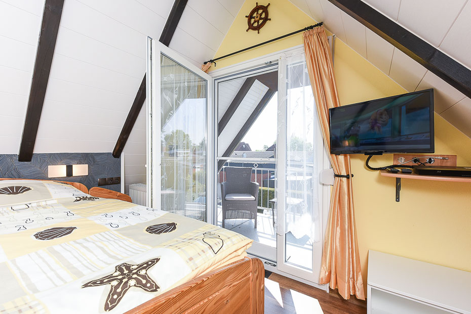 Ferienhaus „Kleine Möwe“ - Schlafzimmer 1